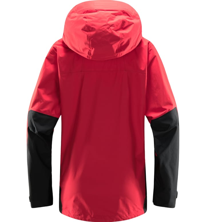 Roc Sheer GTX Jacket Women Scarlet Red/True Black