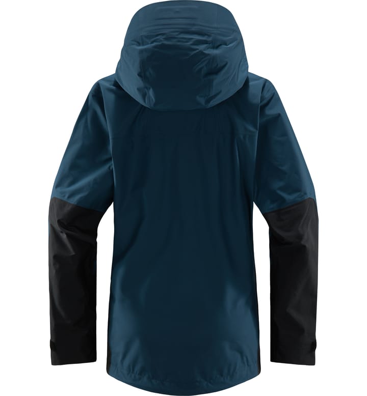 Roc Sheer GTX Jacket Women Dark Ocean/True Black