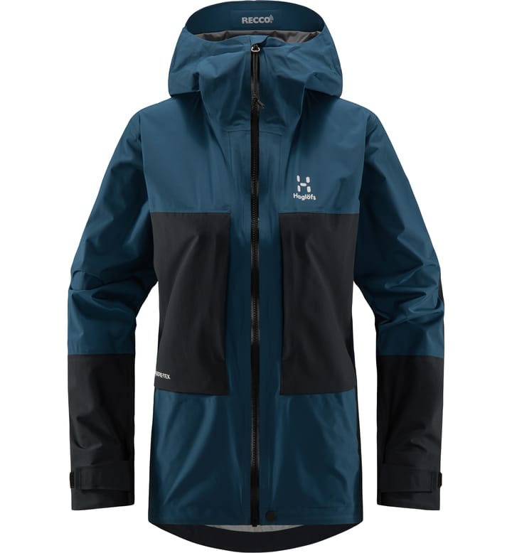 Roc Sheer GTX Jacket Women Dark Ocean/True Black Roc Sheer GTX Jacket Women Dark Ocean/True Black