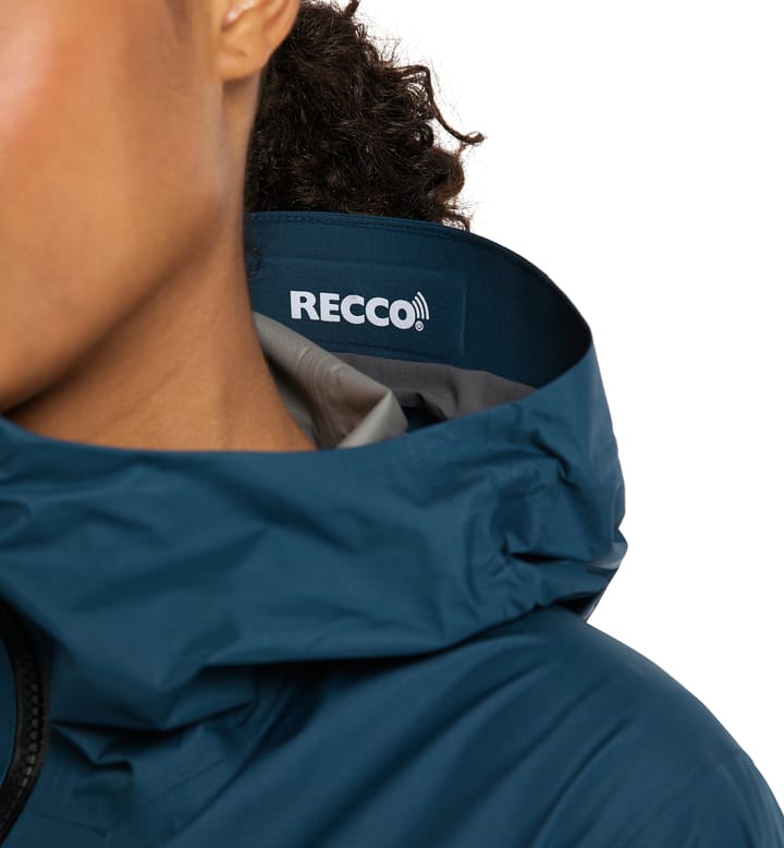 Roc Sheer GTX Jacket Women Dark Ocean/True Black Roc Sheer GTX Jacket Women Dark Ocean/True Black