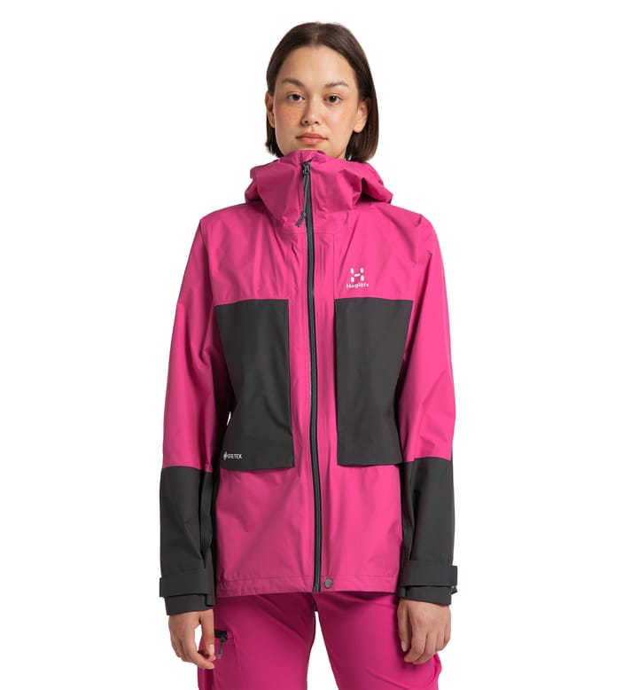 Roc Sheer GTX Jacket Women Ultra Pink/Magnetite