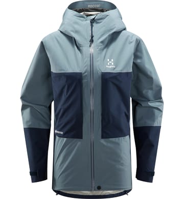 Roc Sheer GTX Jacket Women Steel blue/Tarn blue