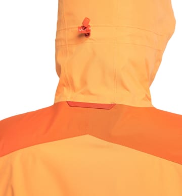 Spate Jacket Women Soft Orange/Flame Orange