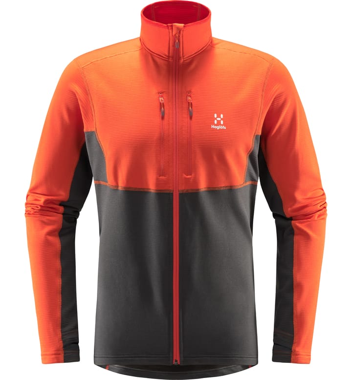 Roc Sheer Mid Jacket Men Habanero/Magnetite