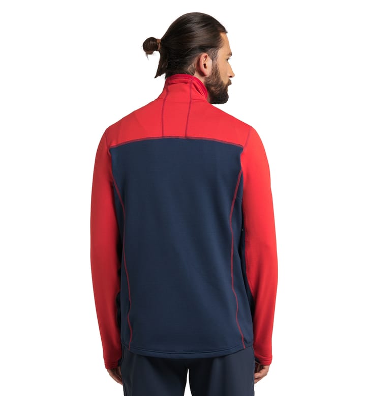 Roc Sheer Mid Jacket Men Zenith Red/Tarn Blue