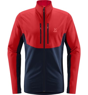 Roc Sheer Mid Jacket Men Zenith Red/Tarn Blue