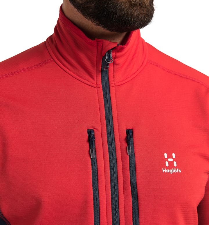 Roc Sheer Mid Jacket Men Zenith Red/Tarn Blue Roc Sheer Mid Jacket Men Zenith Red/Tarn Blue