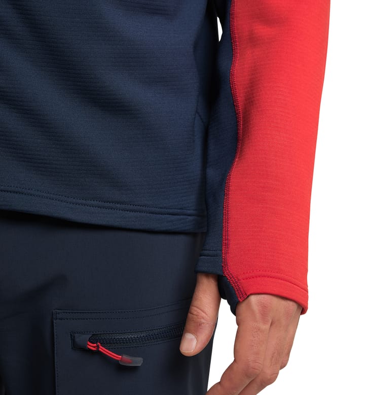 Roc Sheer Mid Jacket Men Zenith Red/Tarn Blue Roc Sheer Mid Jacket Men Zenith Red/Tarn Blue