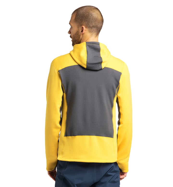 Roc Nordic Mid Hood Men Pumpkin Yellow/Magnetite