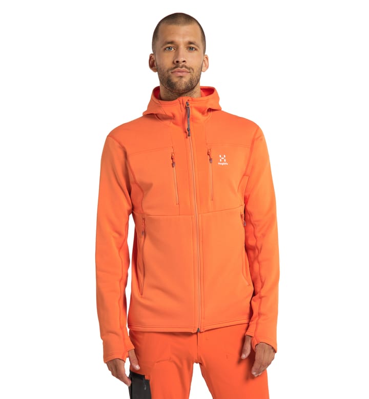 Roc Nordic Mid Hood Men Flame Orange Roc Nordic Mid Hood Men Flame Orange