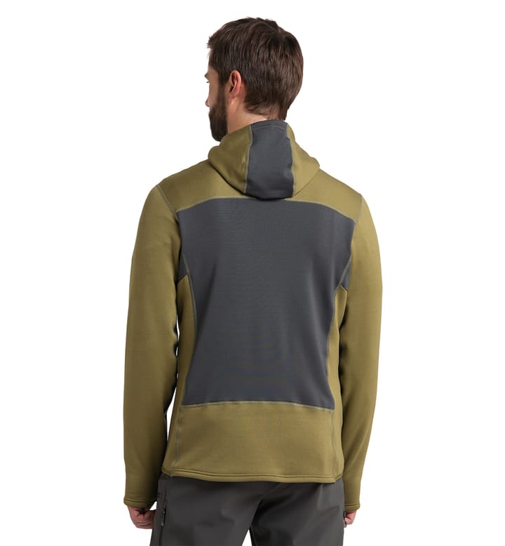 Roc Nordic Mid Hood Men Olive Green/Magnetite