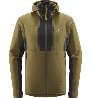 Roc Nordic Mid Hood Men Olive Green/Magnetite