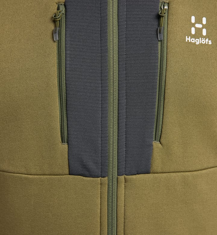 Roc Nordic Mid Hood Men Olive Green/Magnetite