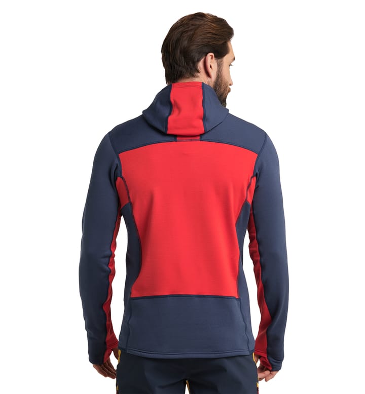 Roc Nordic Mid Hood Men Tarn Blue/Zenith Red Roc Nordic Mid Hood Men Tarn Blue/Zenith Red