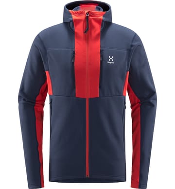 Roc Nordic Mid Hood Men Tarn Blue/Zenith Red