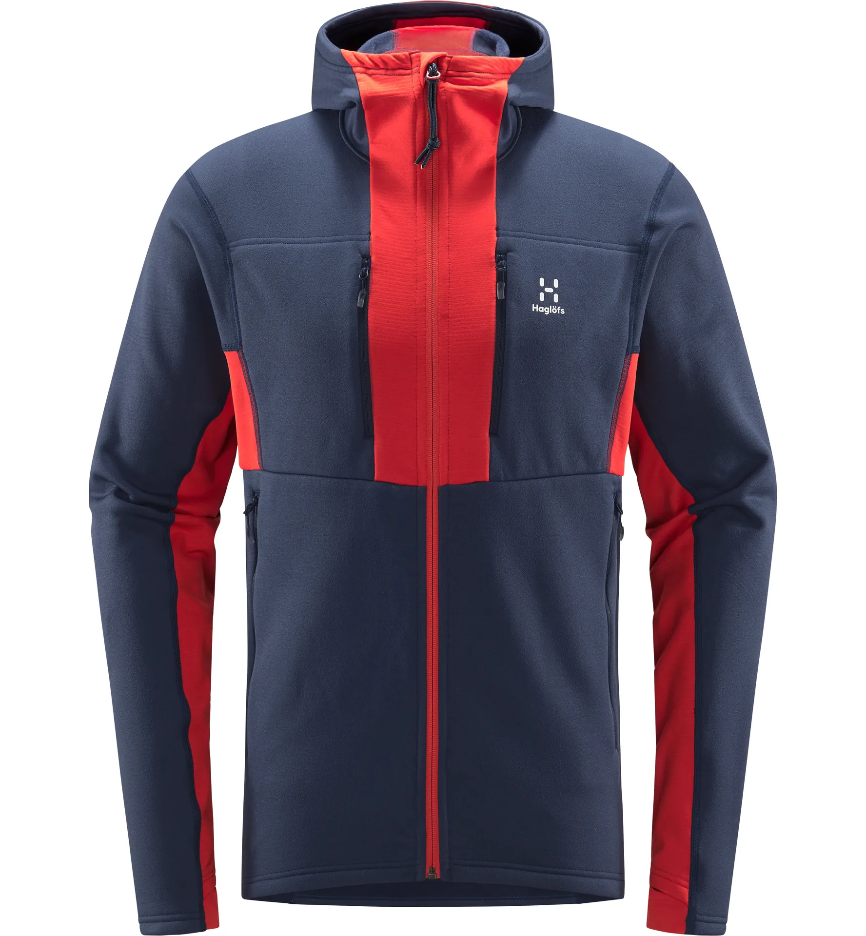 Roc Nordic Mid Hood Men Tarn Blue/Zenith Red
