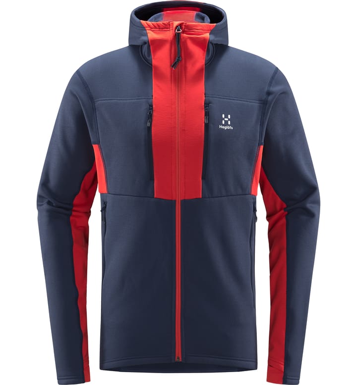 Roc Nordic Mid Hood Men Tarn Blue/Zenith Red Roc Nordic Mid Hood Men Tarn Blue/Zenith Red