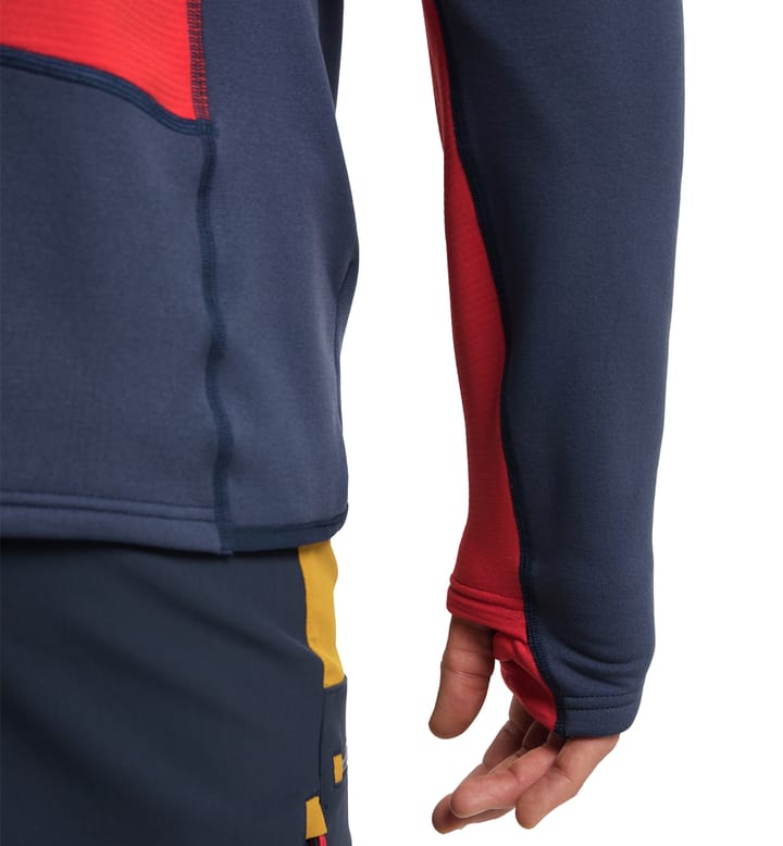 Roc Nordic Mid Hood Men Tarn Blue/Zenith Red Roc Nordic Mid Hood Men Tarn Blue/Zenith Red