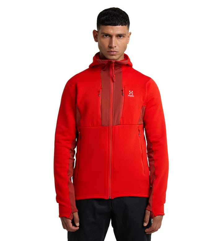 Roc Nordic Mid Hood Men Zenith red/Corrosion Roc Nordic Mid Hood Men Zenith red/Corrosion