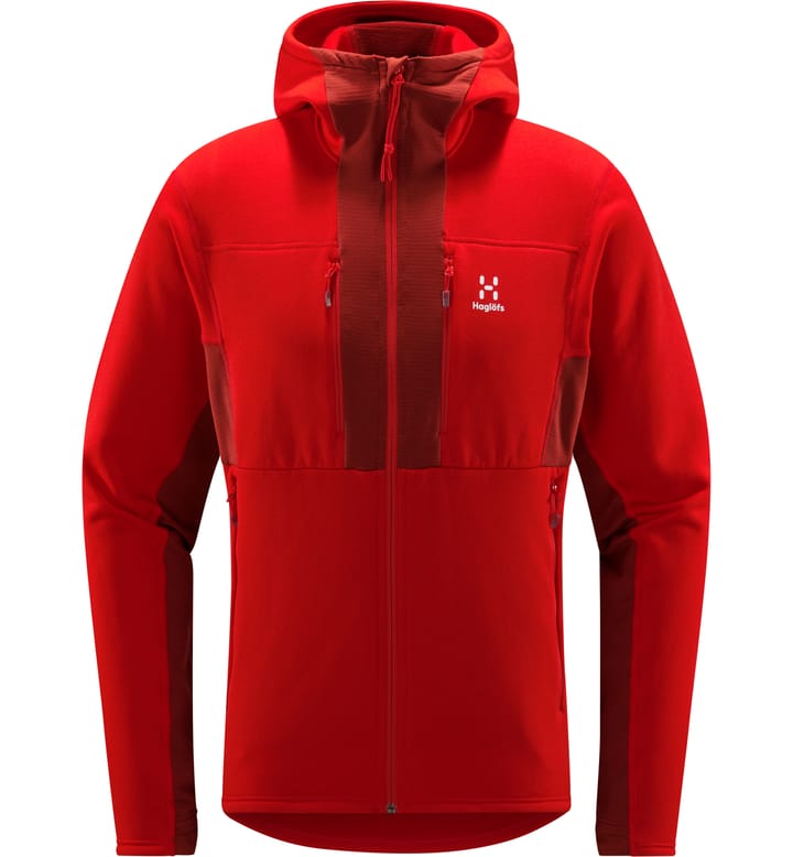 Roc Nordic Mid Hood Men Zenith red/Corrosion