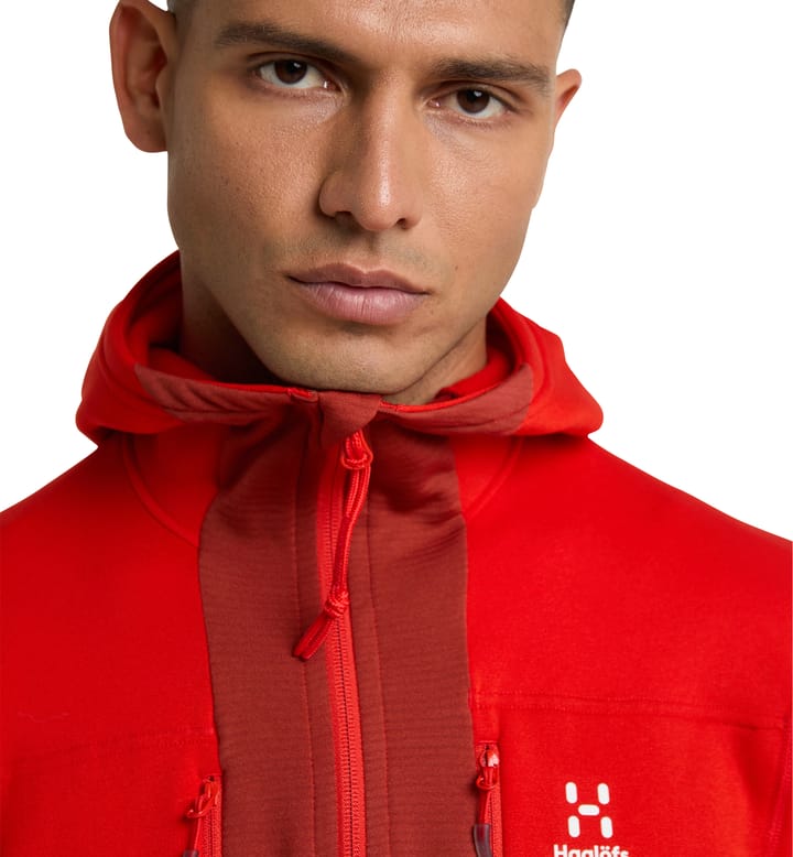 Roc Nordic Mid Hood Men Zenith red/Corrosion Roc Nordic Mid Hood Men Zenith red/Corrosion