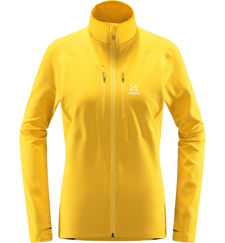 Roc Sheer Mid Jacket Women Pumpkin Yellow Roc Sheer Mid Jacket Women Pumpkin Yellow