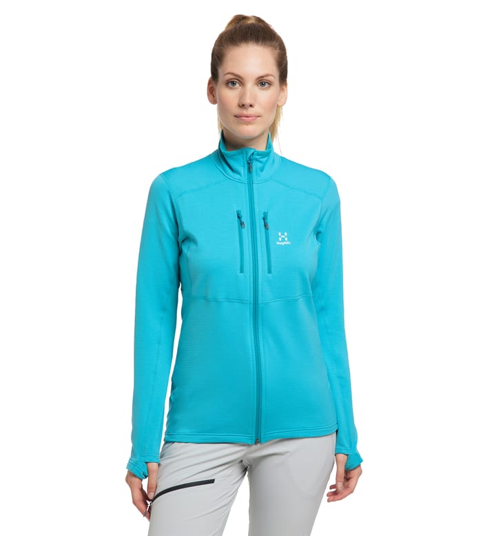 Roc Sheer Mid Jacket Women Maui Blue