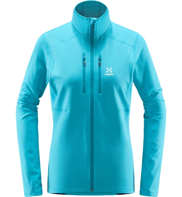 Roc Sheer Mid Jacket Women Maui Blue