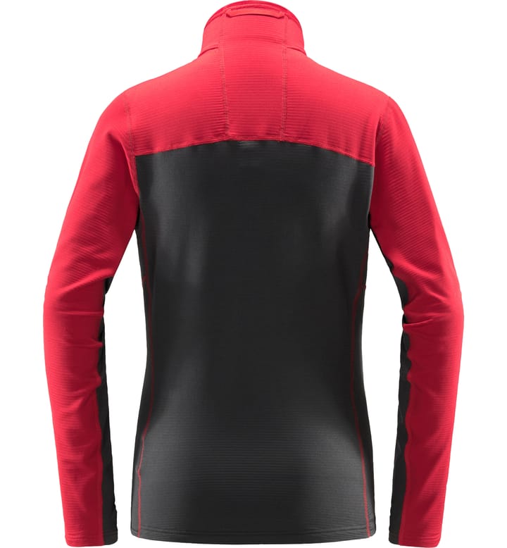 Roc Sheer Mid Jacket Women Scarlet Red/Magnetite