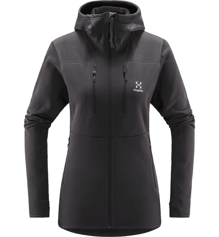 Roc Nordic Mid Hood Women Magnetite