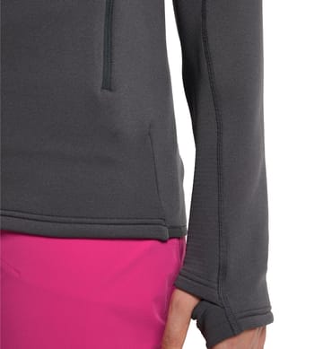 Roc Nordic Mid Hood Women Magnetite