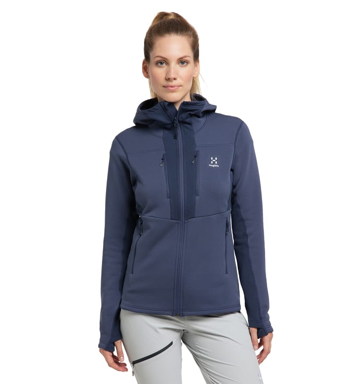 Roc Nordic Mid Hood Women Tarn Blue Roc Nordic Mid Hood Women Tarn Blue