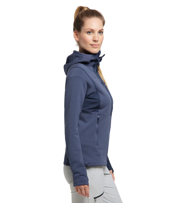 Roc Nordic Mid Hood Women Tarn Blue Roc Nordic Mid Hood Women Tarn Blue