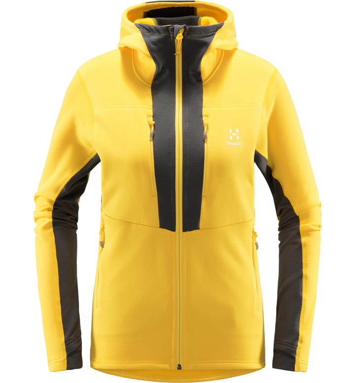 Roc Nordic Mid Hood Women Pumpkin Yellow/Magnetite