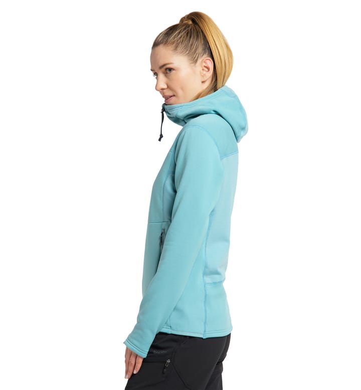 Roc Nordic Mid Hood Women Frost Blue