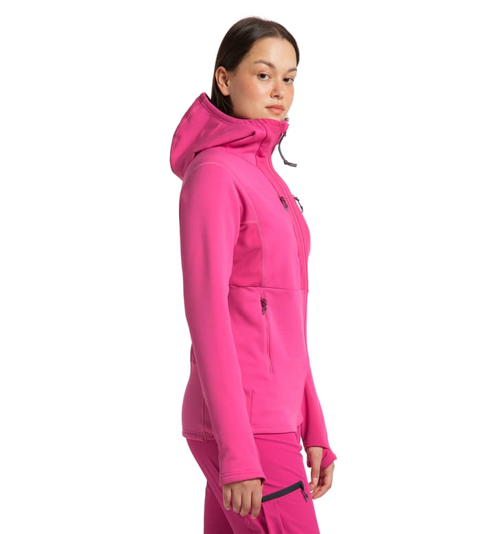 Roc Nordic Mid Hood Women Ultra Pink Roc Nordic Mid Hood Women Ultra Pink