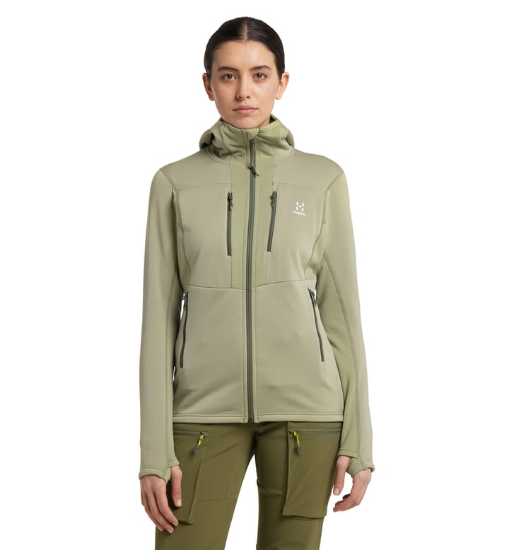Roc Nordic Mid Hood Women Thyme Green Roc Nordic Mid Hood Women Thyme Green