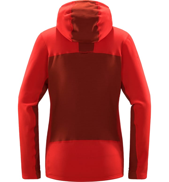 Roc Nordic Mid Hood Women Poppy red/Corrosion Roc Nordic Mid Hood Women Poppy red/Corrosion