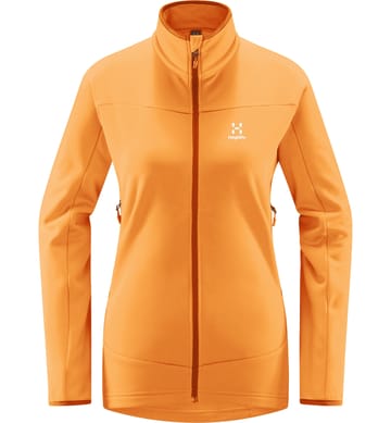 Frost Mid Jacket Women Soft Orange