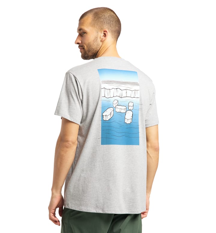 Camp Tee Men Grey Melange Camp Tee Men Grey Melange