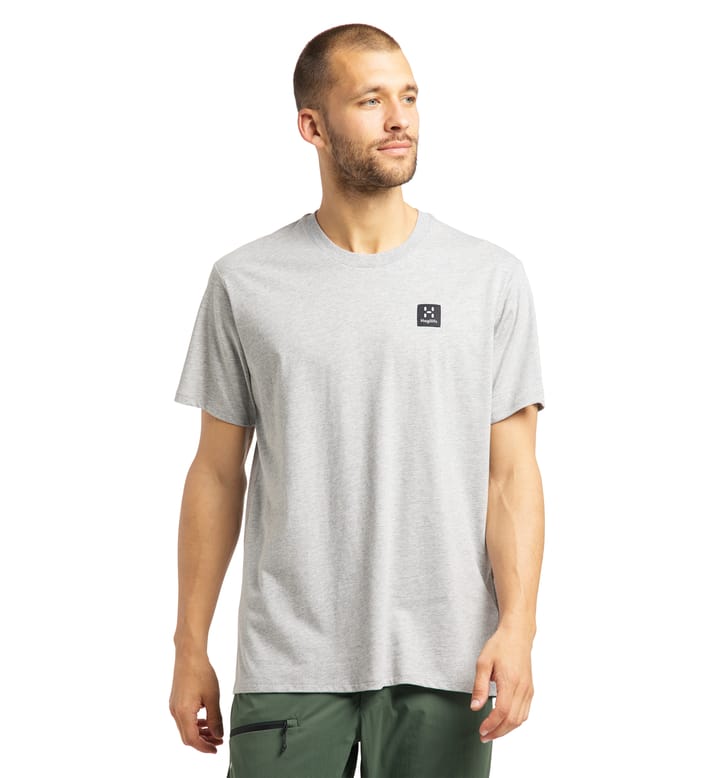 Camp Tee Men Grey Melange Camp Tee Men Grey Melange