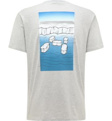 Camp Tee Men Grey Melange