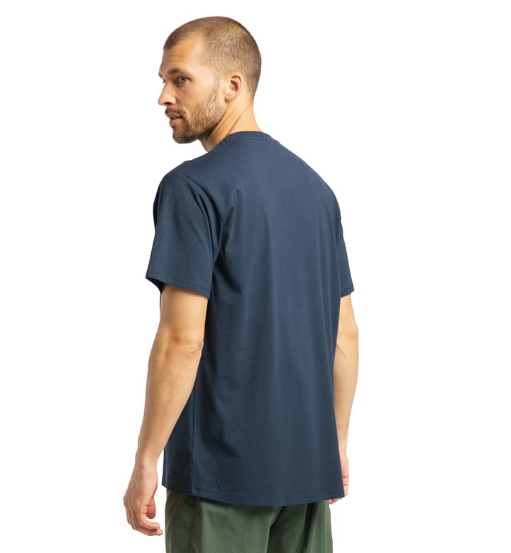 Camp Tee Men Tarn Blue