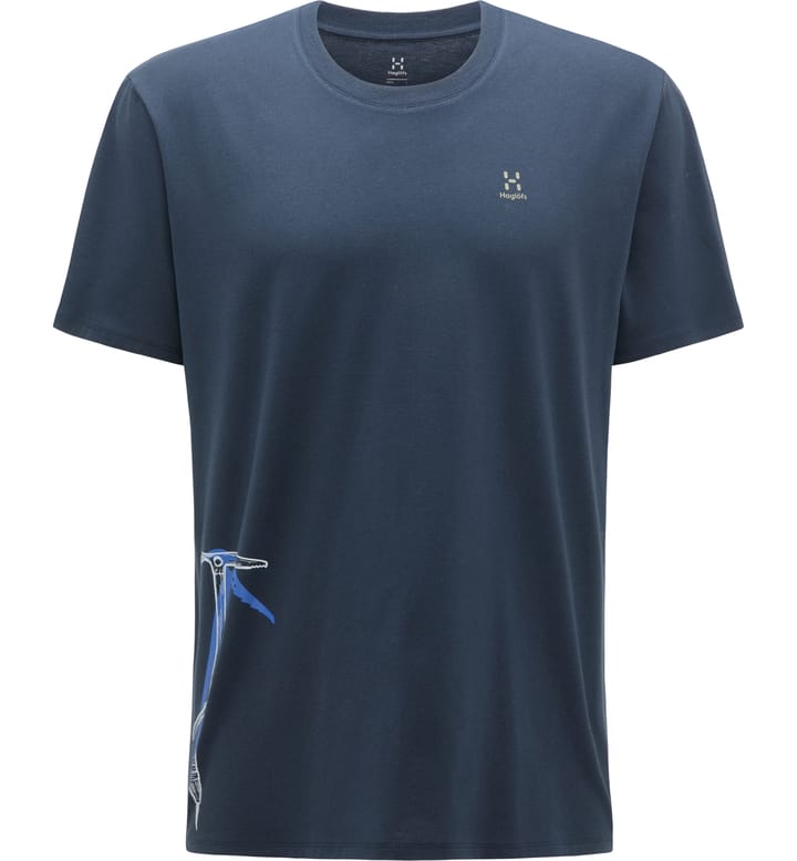 Camp Tee Men Tarn Blue Camp Tee Men Tarn Blue