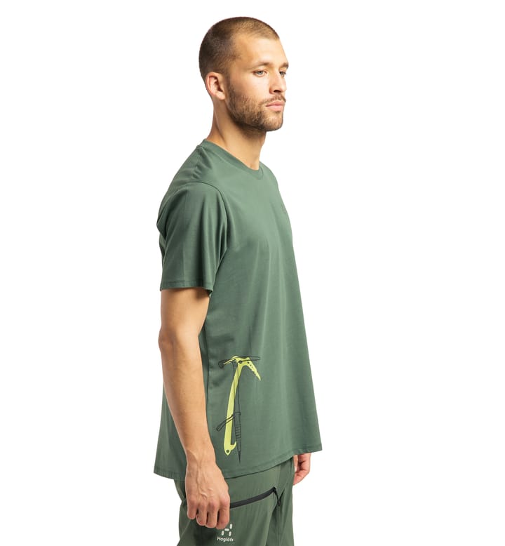 Camp Tee Men Fjell Green Camp Tee Men Fjell Green