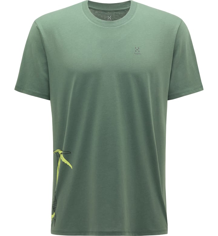 Camp Tee Men Fjell Green Camp Tee Men Fjell Green