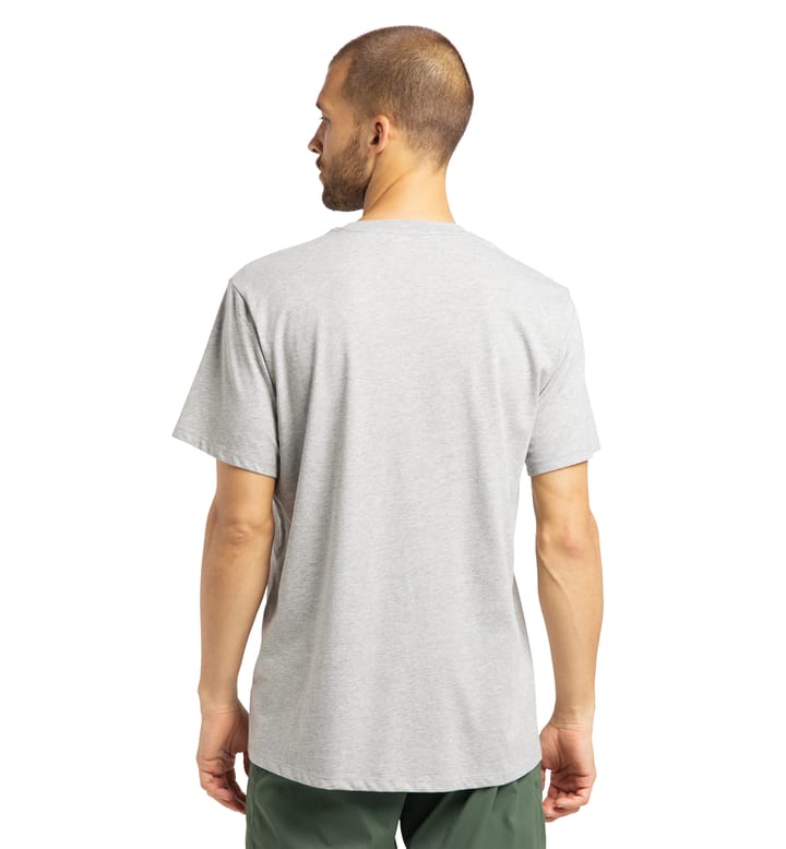 Camp Tee Men Grey Melange/True Black Camp Tee Men Grey Melange/True Black