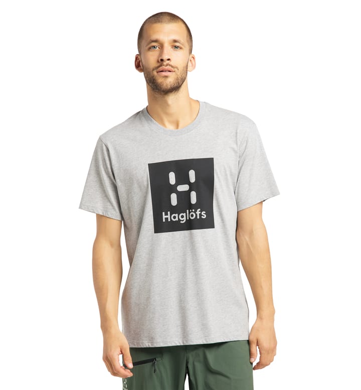 Camp Tee Men Grey Melange/True Black Camp Tee Men Grey Melange/True Black