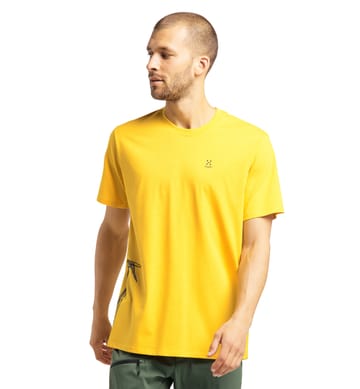 Camp Tee Men Pumpkin Yellow