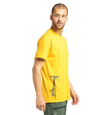 Camp Tee Men Pumpkin Yellow